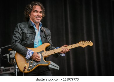 San Francisco, CA USA - August 11, 2013: John Oats Performing At The 2013 Outside Lands Music Festival In Golden Gate Park. 