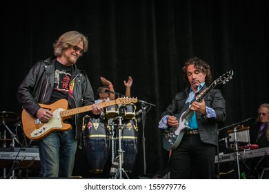 San Francisco, CA USA - August 11, 2013: Daryl Hall And John Oats Performing At The 2013 Outside Lands Music Festival In Golden Gate Park. 