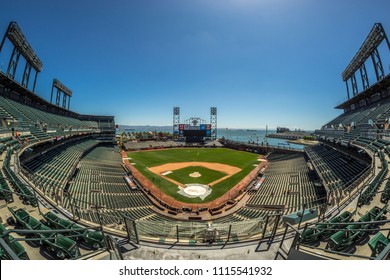 San Francisco, CA, USA, May 2016, SF Giants Stadium, Empty