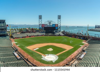 San Francisco, CA, USA, May 2016, SF Giants Stadium, Empty