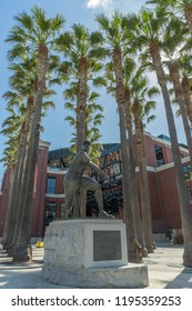 San Francisco, CA, USA, May 2016, SF Giants Stadium, Main Corner Entrance