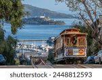 San Francisco Cable Cars at Daybreak