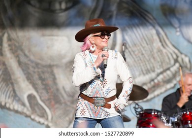 San Francisco, CA/USA - 10/4/19: Tanya Tucker Performs At Hardly Strictly Bluegrass In Golden Gate Park. She's A Ten Time Grammy Nominated Artist. 