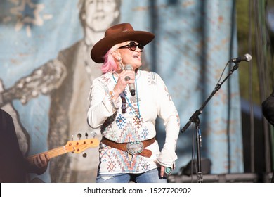 San Francisco, CA/USA - 10/4/19: Tanya Tucker Performs At Hardly Strictly Bluegrass In Golden Gate Park. She's A Ten Time Grammy Nominated Artist. 