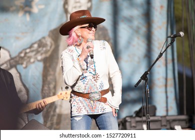 San Francisco, CA/USA - 10/4/19: Tanya Tucker Performs At Hardly Strictly Bluegrass In Golden Gate Park. She's A Ten Time Grammy Nominated Artist. 