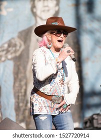 San Francisco, CA/USA - 10/4/19: Tanya Tucker Performs At Hardly Strictly Bluegrass In Golden Gate Park. She's A Ten Time Grammy Nominated Artist. 