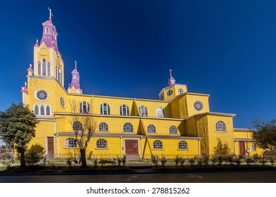 San Francisco Church In Castro, Chiloe Island, Chile