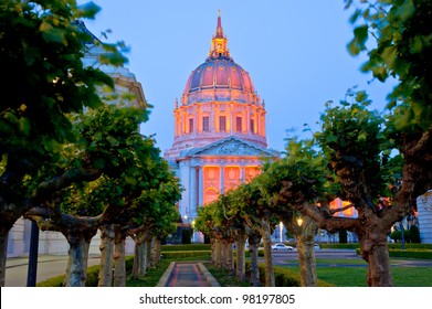 San Francisco City Hall At Night