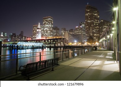 San Francisco Cityscape At Night