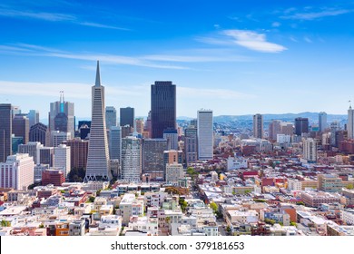 San Francisco downtown general view