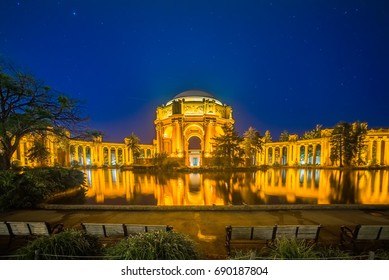 San Francisco Exploratorium And Palace Of Fine Arts