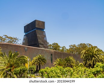 San Francisco, MAY 20, 2021 - Exterior View Of The De Young Museum