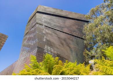 San Francisco, MAY 20, 2021 - Exterior View Of The De Young Museum