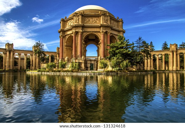 San Francisco Palace Fine Arts Stock Photo Edit Now 131324618