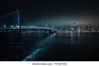 San Francisco Panorama At Night 