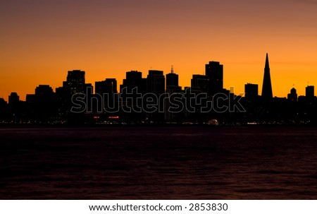 Similar – Foto Bild Skyline at dusk