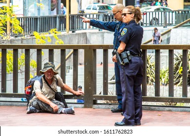 San Francisco, USA, January 10, 2020 San Francisco City Officials And Two Nonprofit Organizations To Lease Buildings For Homeless As It Struggles To Get People Off The Streets.