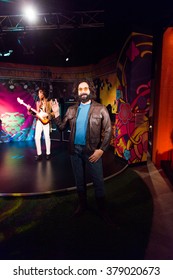 SAN FRANCISCO, USA - OCT 5, 2015: Jerry Garcia At The Madame Tussauds Museum In SF. It Was Open On June 26, 2014