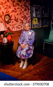 SAN FRANCISCO, USA - OCT 5, 2015: Rosa Parks at the Madame Tussauds museum in SF. It was open on June 26, 2014
