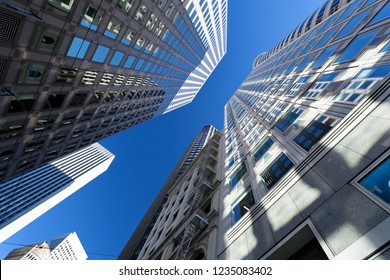 San Francisco, USA - Skyscrapers, Financial district