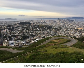 San Francisco view from the mountain