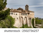 San Gemini, a small medieval city in the Province of Terni, in southern Umbria, Italy. View of the Saint John