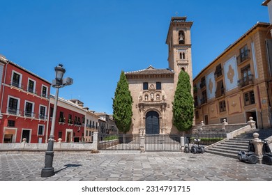 Iglesia de San Gil y Santa Ana - Granada, Andalucía, España