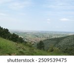 San Giuliano Terme, Italy - March 21st, 2012: "Passo di Dante", trekking landscapes around the tuscan city of Pisa