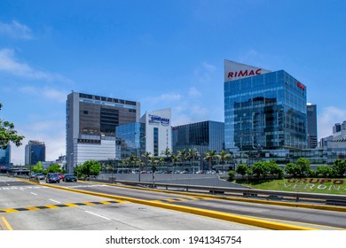 San Isidro, Lima Perú; March 11 2021. View Of San Isidro´'s Financial And Business Center.