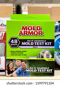 San Jose, CA - December 24, 2019: Mold Armor DIY Test Kit. For Testing Mold At Home. 