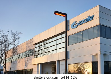 San Jose, CA - Feb 26, 2020: IT Security Company Zscaler's Headquarters. Zscaler Serves As A Cloud-based Proxy & Firewall, Routing Traffic Through Its Software To Apply Corporate & Security Policies.