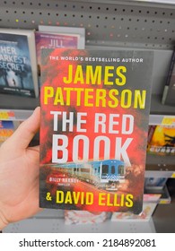 San Jose, CA - July 11, 2022: Book By James Patterson Titled The Red Book.