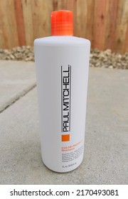 San Jose, CA - June 21, 2022: Bottle Of Paul Mitchell Color Protect Shampoo, For Treated Hair.