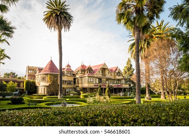 San Jose, CA, USA - December 25 2016: Winchester Mystery House Museum