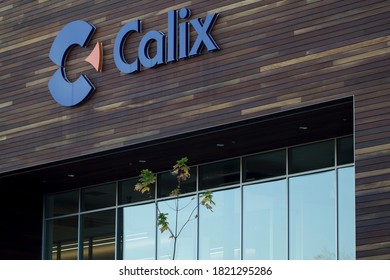 San Jose, CA, USA - Feb 26, 2020: Calix Headquarters. Calix Is A Global Provider Of Cloud And Software Platforms, Systems And Services To Deliver Unified Access Networks And Smart Premises Systems.