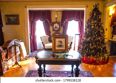 San Jose, CA, USA - June 19, 2019: Inside Of Winchester Mystery House