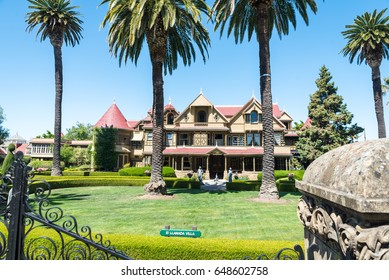 San Jose, CA, USA - May 21, 2017 Winchester Mystery House Museum