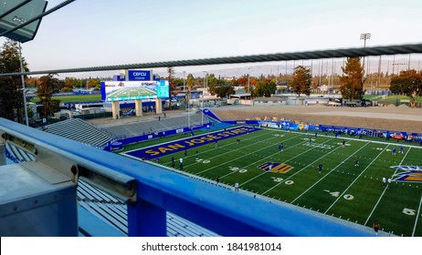 San Jose, CA, USA - October 24, 2020: CEFCU Stadium With No Fans In Attendance