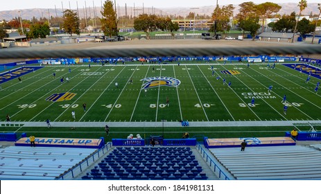 San Jose, CA, USA - October 24, 2020: CEFCU Stadium, The San Jose State University Football Stadium