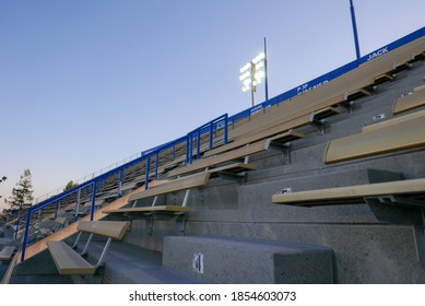 San Jose, CA, USA - October 31, 2020: Empty Seats Inside The CEFCU Stadium In San Jose