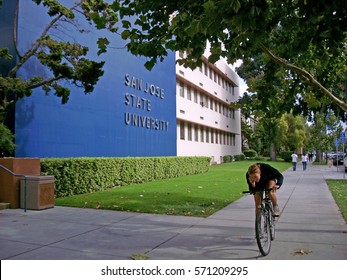 San Jose, California, USA - October, 2008: San Jose State University Building