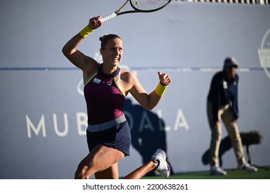 SAN JOSE, CAU.S.A. – AUGUST 7, 2022:  Shelby Rogers (USA) Competes In The Finals At The Mubadala Silicon Valley Classic.