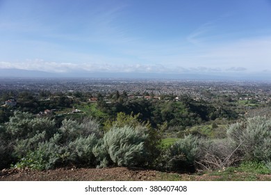 San Jose Seen From Alum Rock Park, California