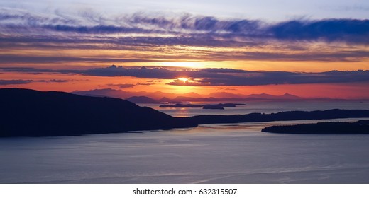 San Juan Island Sunset 
 