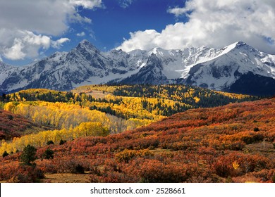 San Juan Mountains In Fall