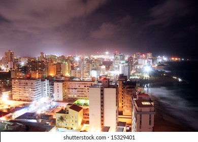 San Juan Puerto Rico At Night