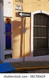 SAN JUAN, PUERTO RICO - SEPTEMBER 10: The Oldest District Of San Juan Known For Authentic Food And Social Gatherings On 10 Of September In San Juan, 2016.  