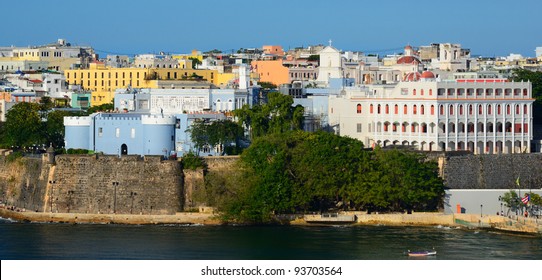 San Juan, Puerto Rico Skyline At The 