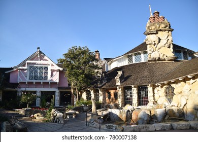 San Luis Obispo, CA. U.S.A. December 8, 2017.  Madonna Inn.  Built Circa 1958. Beautiful Unique Rooms.
