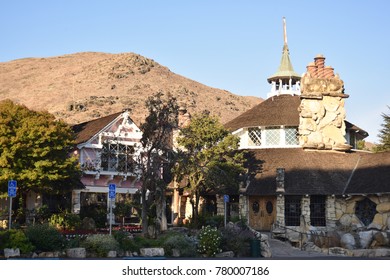 San Luis Obispo, CA. U.S.A. December 8, 2017.  Madonna Inn.  Built Circa 1958. Beautiful Unique Rooms.
